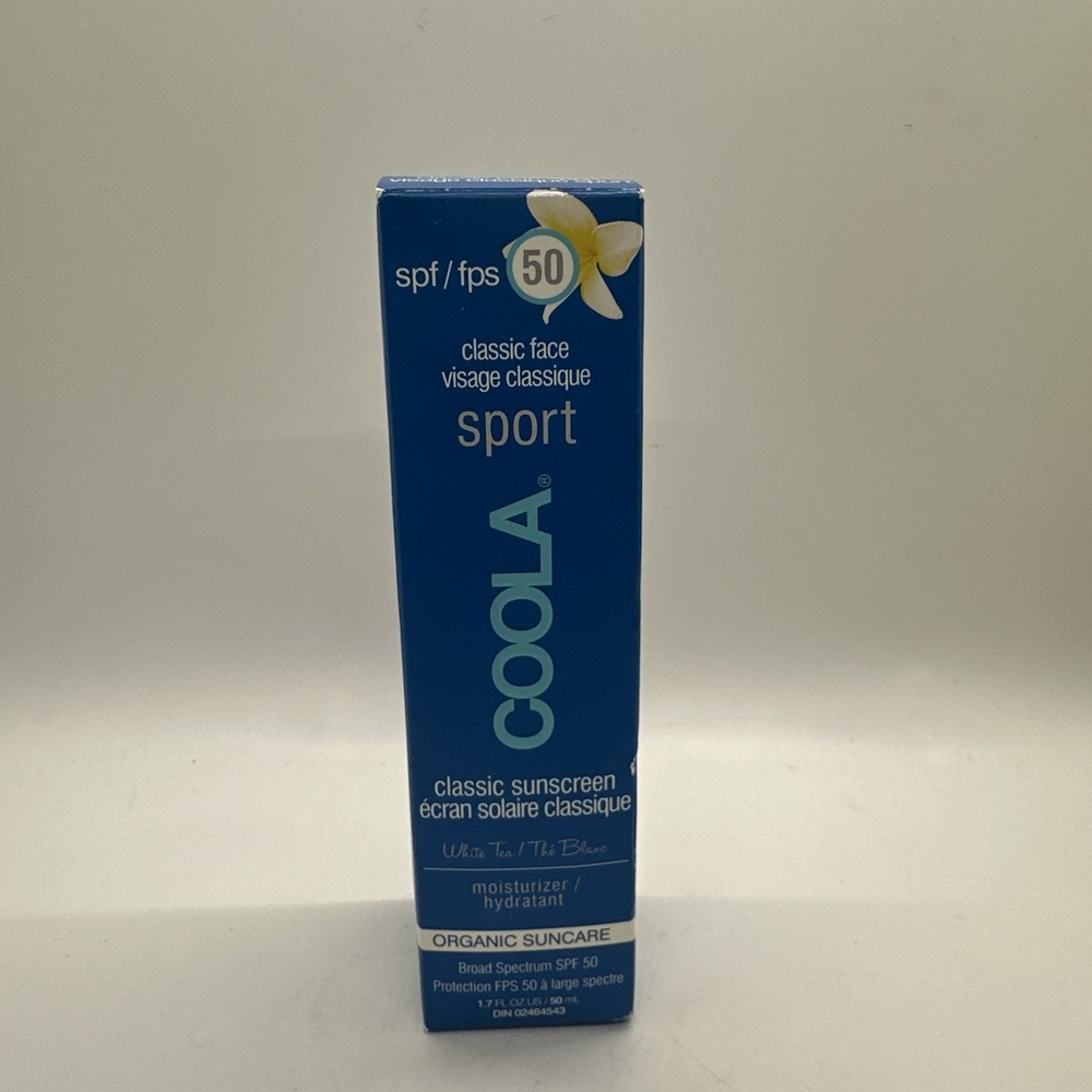 Coola‎ Expired Classic Face Sunscreen SPF 50 1.7 Oz New Sealed